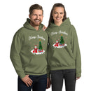 Merry Brickmas Santa Minifigure Christmas Tree Unisex Hoodie