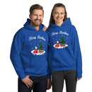 Merry Brickmas Santa Minifigure Christmas Tree Unisex Hoodie