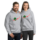 Vintage Christmas Space Unisex Hoodie