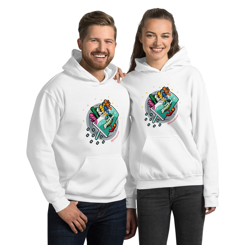 Girlbricksalot Baha Blasted Spaceman Unisex Hoodie