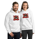 Vintage Bricks Red Cannon Crown Pirate Ships Unisex Hoodie