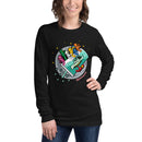 Girlbricksalot Baha Blasted Spaceman Unisex Langarm T-Shirt