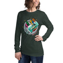 Girlbricksalot Baha Blasted Spaceman Unisex Langarm T-Shirt