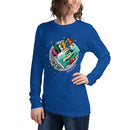 Girlbricksalot Baha Blasted Spaceman Unisex Langarm T-Shirt