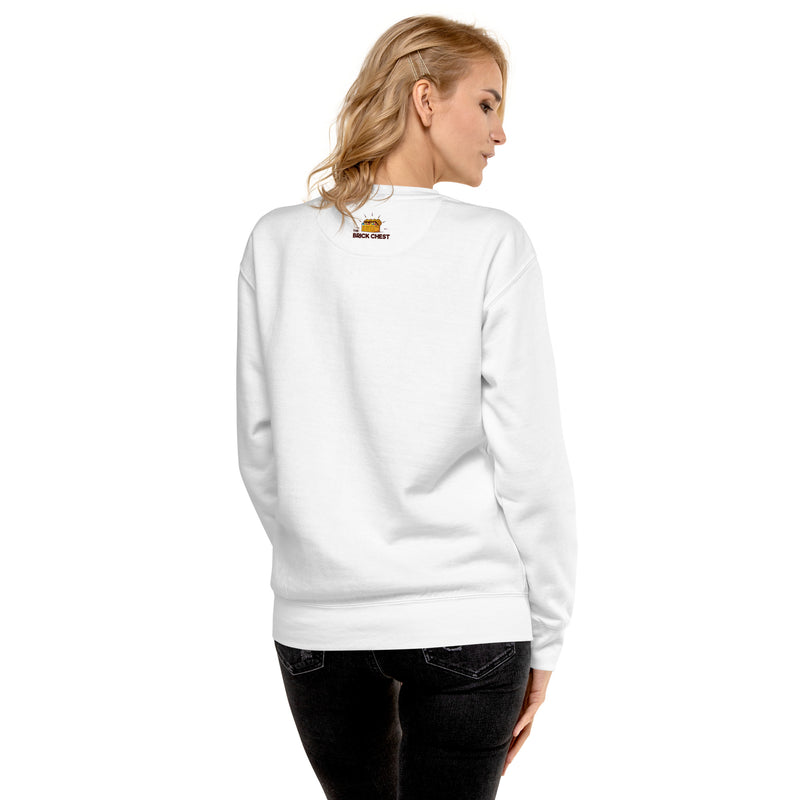 Girlbricksalot Baha Blasted Spaceman Unisex Premium Sweatshirt