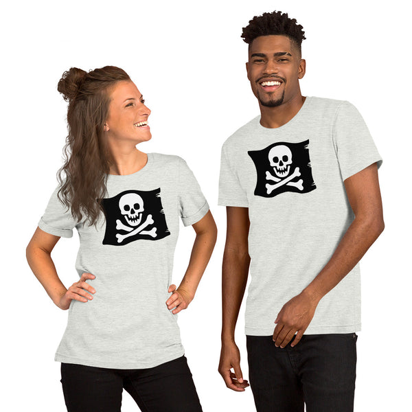 Skeleton Skull Crossbones Pirate Flag Unisex t-shirt