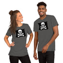 Skeleton Skull Crossbones Pirate Flag Unisex t-shirt