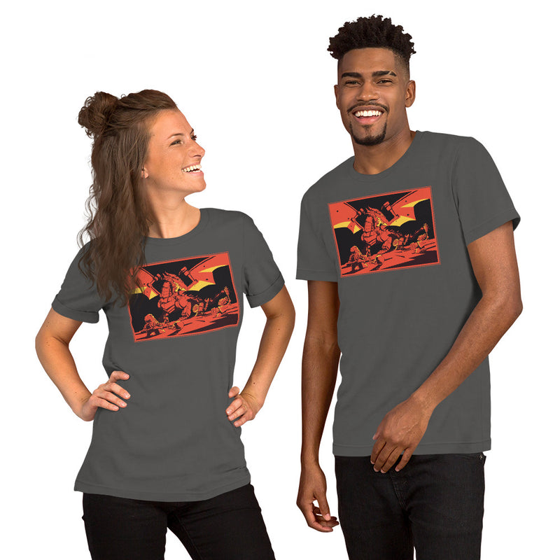 Bricks And Dragons Warrior Mage Minifigure Unisex t-shirt