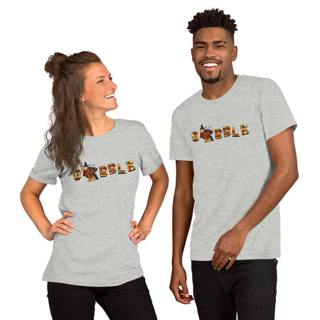 Thanksgiving Turkey Bricks Gobble Unisex T Shirt