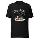 Merry Brickmas Santa Christmas Tree Unisex T Shirt