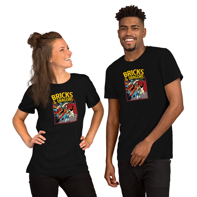 Bricks And Dragons Minifigure Unisex t-shirt