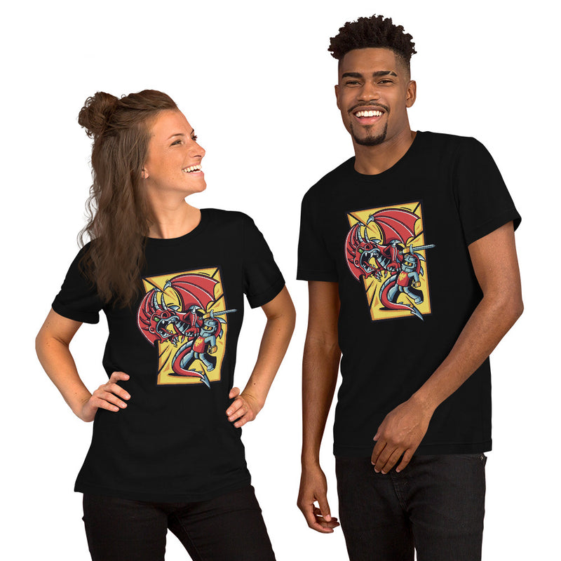 Bricks And Dragons v2 Minifigure Unisex t-shirt