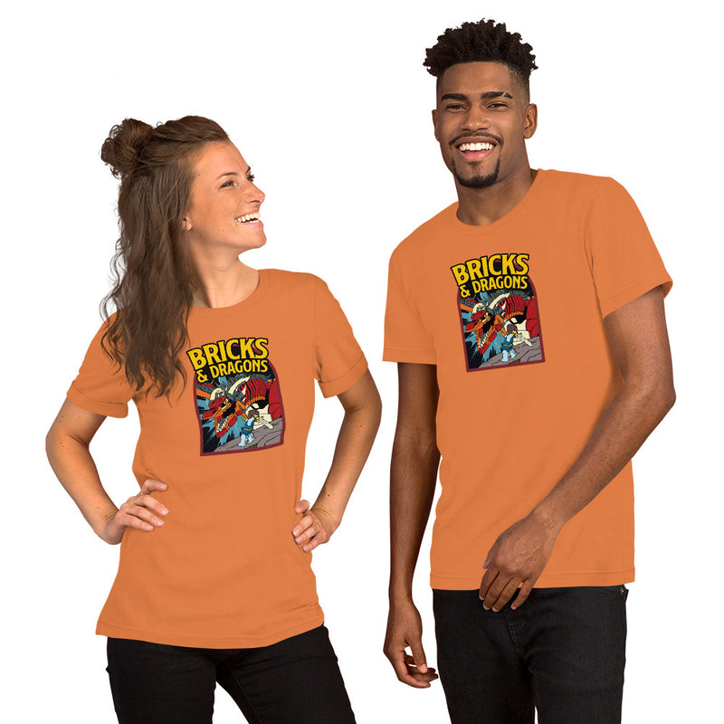 Bricks And Dragons Minifigure Unisex t-shirt