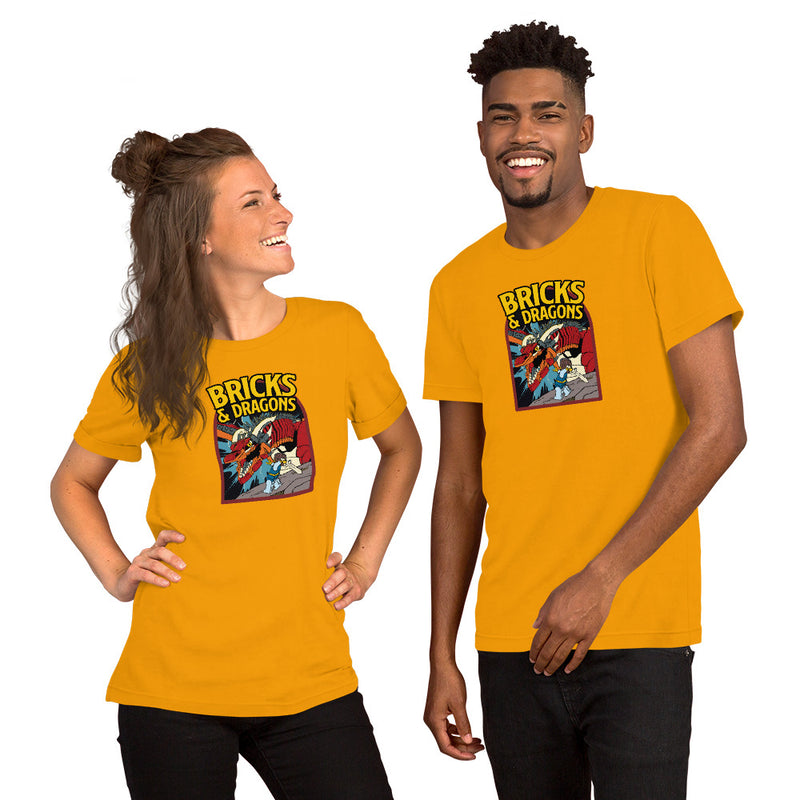 Bricks And Dragons Minifigure Unisex t-shirt