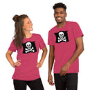 Skeleton Skull Crossbones Pirate Flag Unisex t-shirt