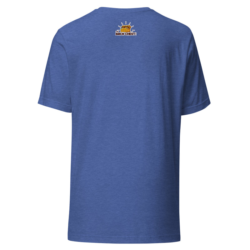 Unisex Building Brick Spidey Ghostie Spin Team Minifigure Head T-Shirt