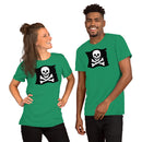 Skeleton Skull Crossbones Pirate Flag Unisex t-shirt