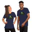 Vintage Space Unitron Ziegel Unisex T-Shirt