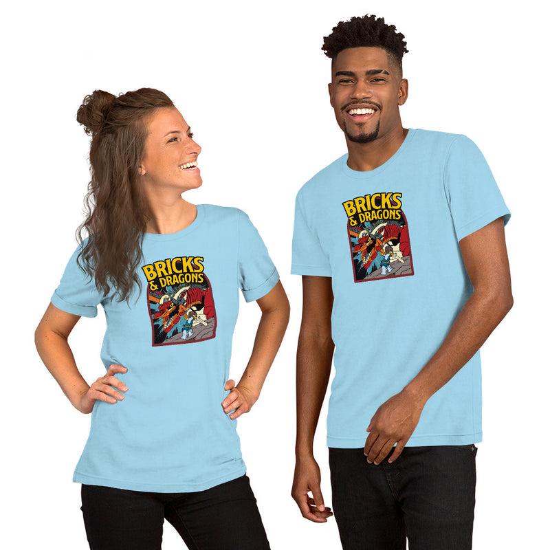 Bricks And Dragons Minifigure Unisex t-shirt