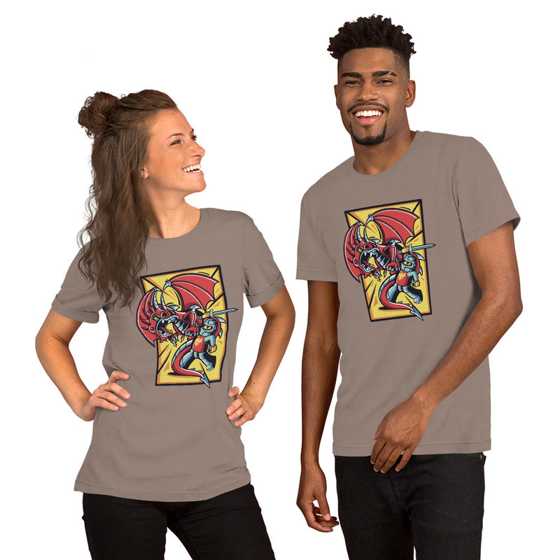 Bricks And Dragons v2 Minifigure Unisex t-shirt