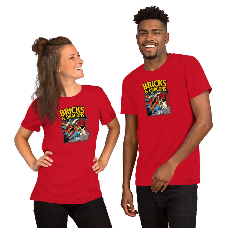 Bricks And Dragons Minifigure Unisex t-shirt