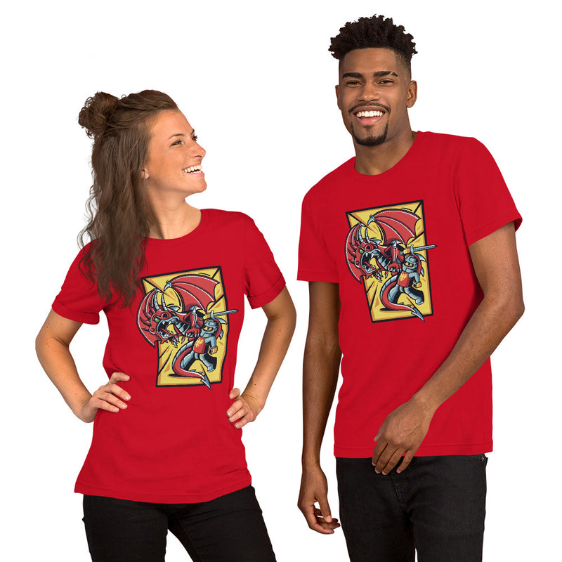 Bricks And Dragons v2 Minifigure Unisex t-shirt