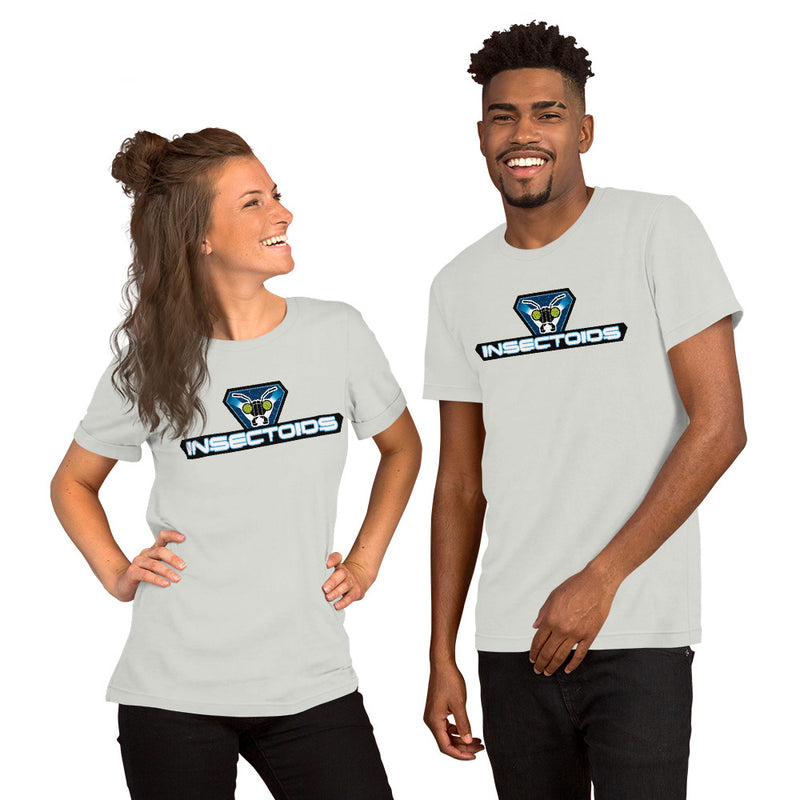 Vintage Ziegel Raum Insektoiden Logo Unisex t-shirt