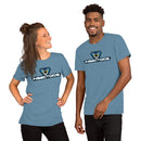 Vintage Ziegel Raum Insektoiden Logo Unisex t-shirt