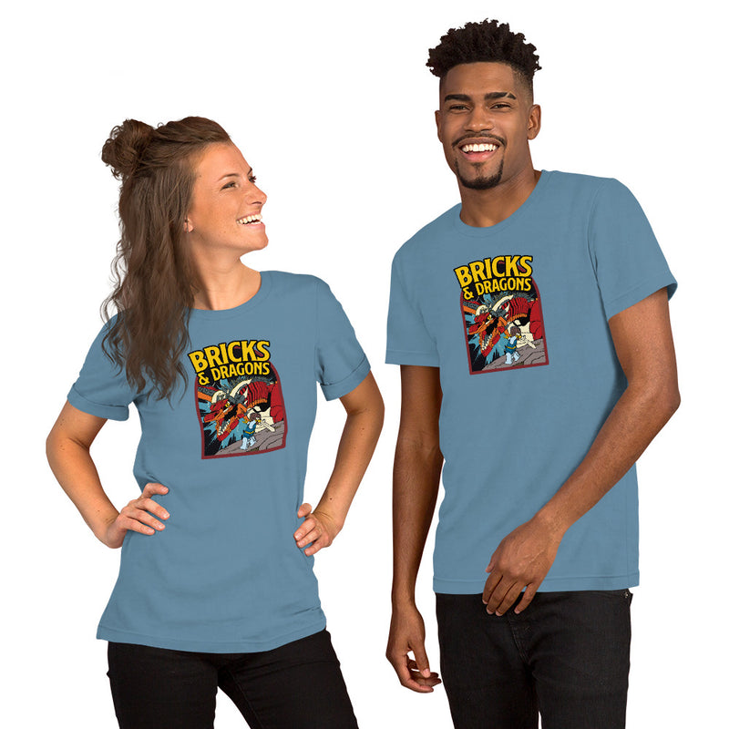 Bricks And Dragons Minifigure Unisex t-shirt