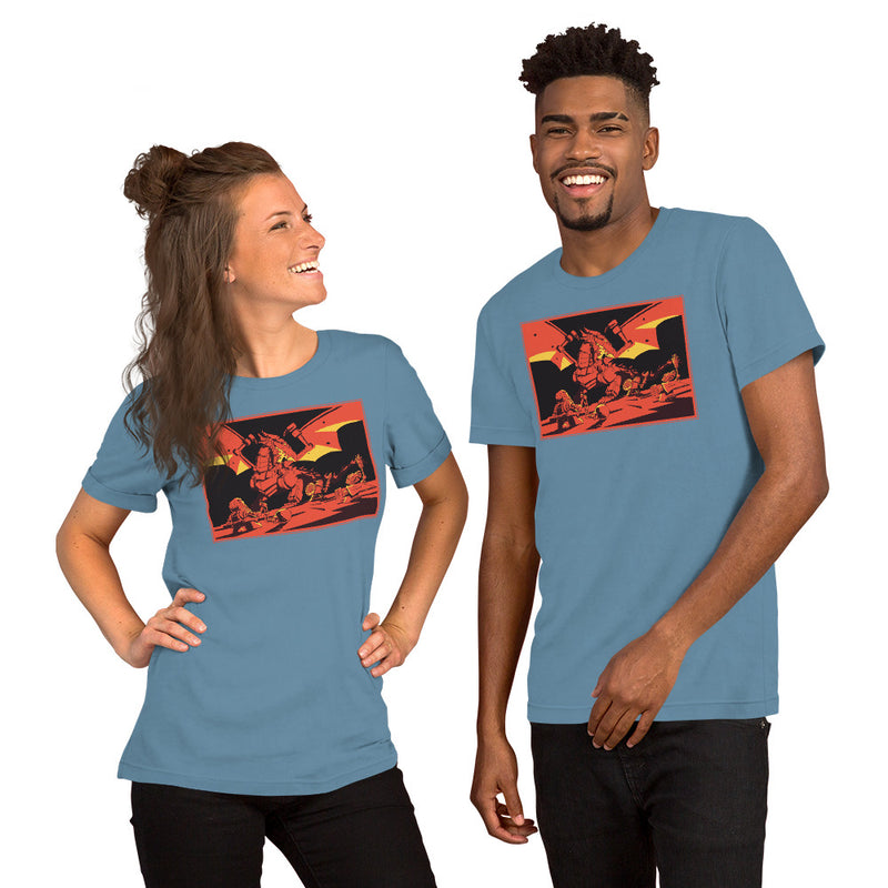 Bricks And Dragons Warrior Mage Minifigure Unisex t-shirt