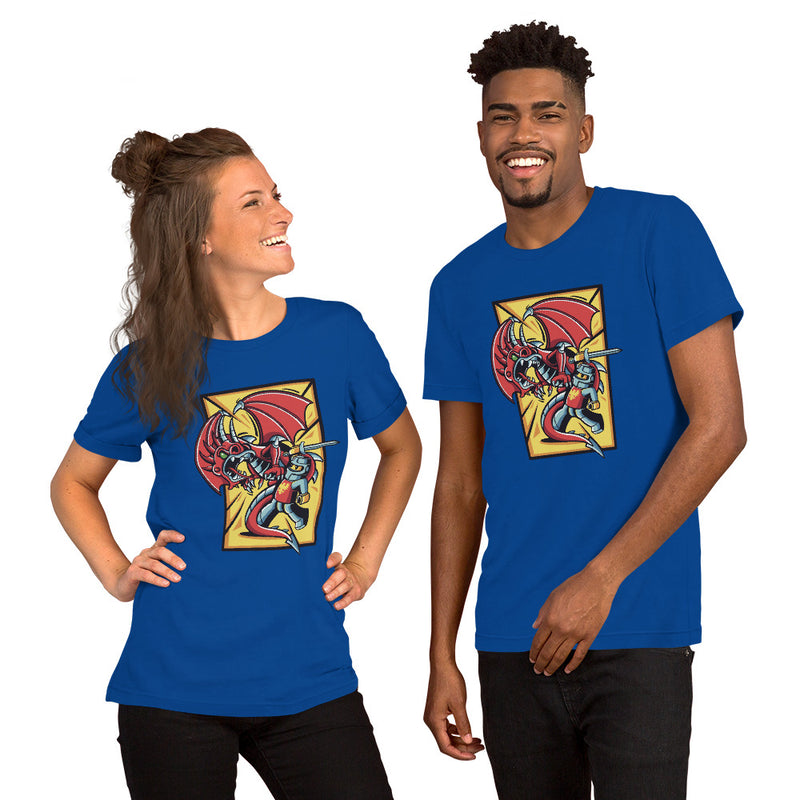 Bricks And Dragons v2 Minifigure Unisex t-shirt