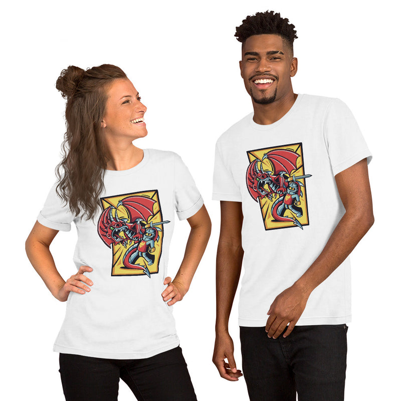 Bricks And Dragons v2 Minifigure Unisex t-shirt