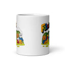 Fabelhafte Tiere Weiß glänzende Tasse