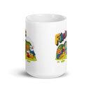 Fabelhafte Tiere Weiß glänzende Tasse