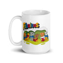 Fabelhafte Tiere Weiß glänzende Tasse