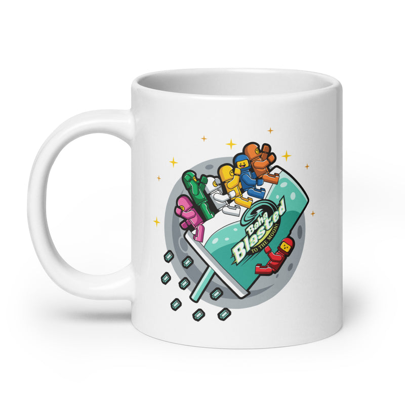 Baha Blasted Spaceman White glossy mug