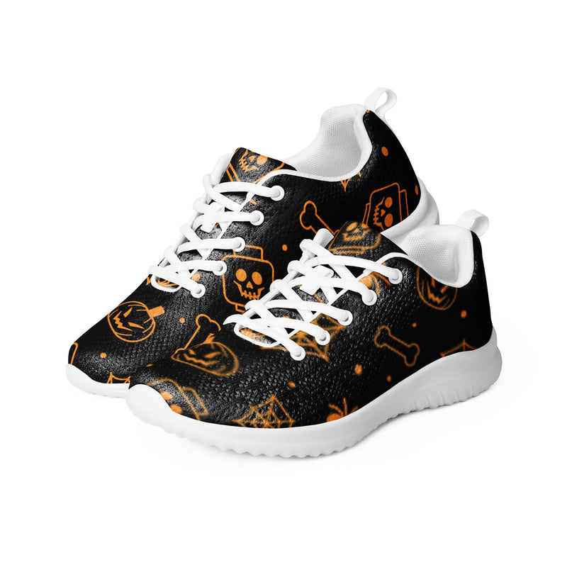 Halloween Ghost Spider Skeletons Women’s Athletic Shoes