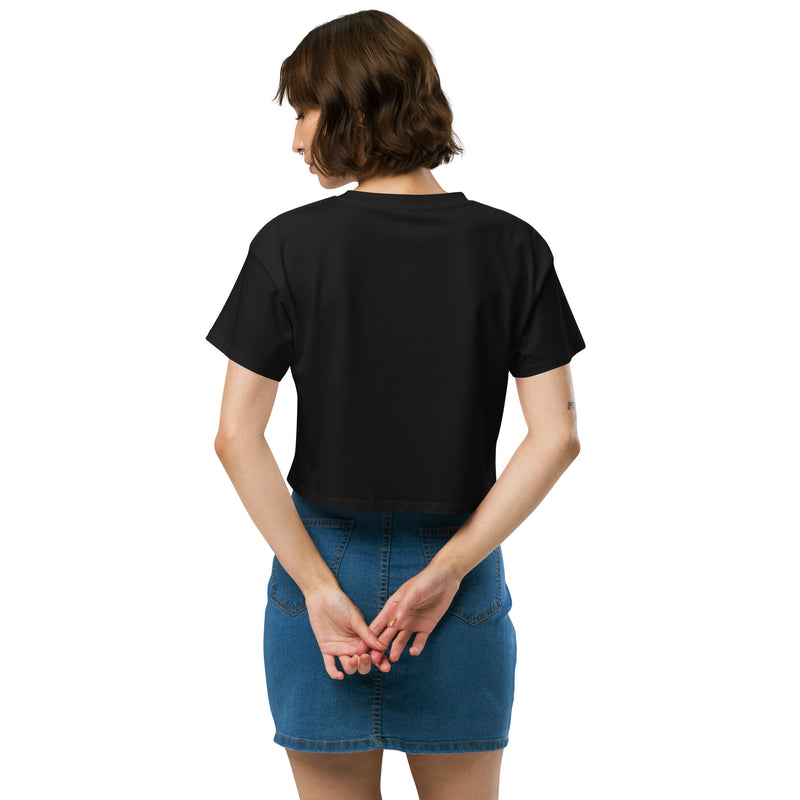 Bricks And Dragons v2 Minifigure Women’s crop top