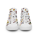 Vintage Castle Shield Damen High Top Canvas Schuhe