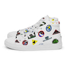Vintage Space Damen High Top Canvas Schuhe