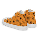 Skelette Geister Spinnen Halloween 2 Damen High Top Canvas Schuhe