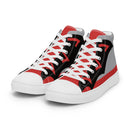 Vintage Castle Bat Shield Damen High Top Canvas Schuhe