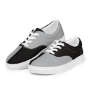 Vintage Castle Falcon Shield Damen Schnürschuhe aus Segeltuch