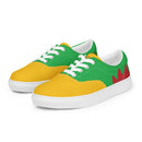 Vintage Castle Dragon 3 Shield Women’s Lace-Up Canvas Shoes