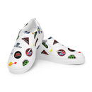 Vintage Space Logo Damen Slip-On Canvas Schuhe