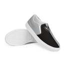 Vintage Schloss Falcon Shield Damen Slip-on Canvas Schuhe