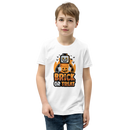 Brick or Treat Halloween Minifigur Jugend Kurzärmeliges T-Shirt