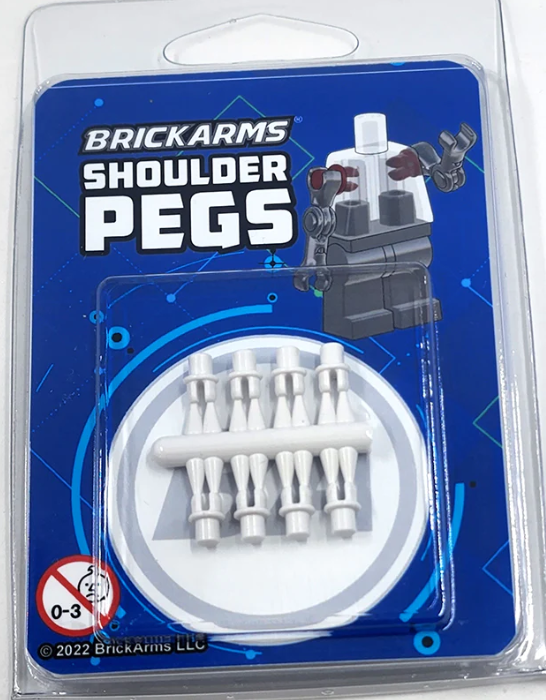 BrickArms Shoulder Peg - 8 Pack