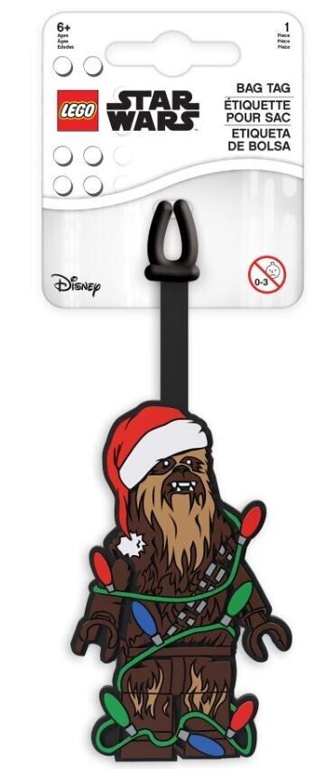 Lego 5006032 Star Wars Chewbacca Bag Tag Christmas Holiday
