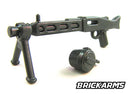 BrickArms MG-34 mit Munitionstrommel